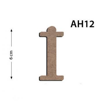 Ah12 Ahşap 6 Cm İ Harfi