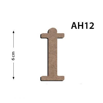 Ah12 Ahşap 6 Cm İ Harfi