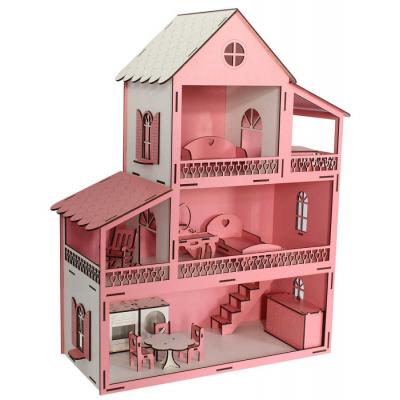 EV10 Pembe Barbie Ev Eşyalı