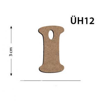 ÜH12 Ahşap 3Cm İ Harfi