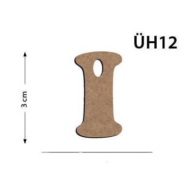 ÜH12 Ahşap 3Cm İ Harfi