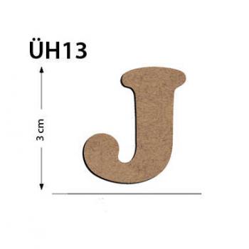 ÜH13 Ahşap 3Cm J Harfi