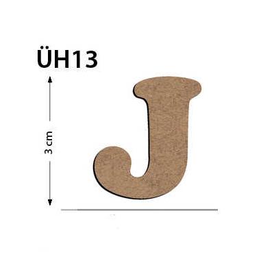 ÜH13 Ahşap 3Cm J Harfi