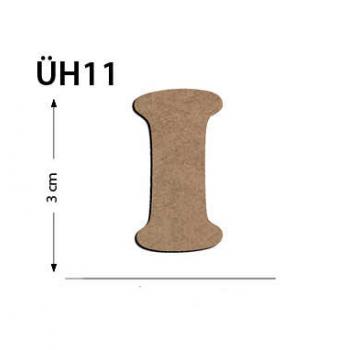 ÜH11 Ahşap 3Cm I Harf1