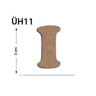 ÜH11 Ahşap 3Cm I Harf1