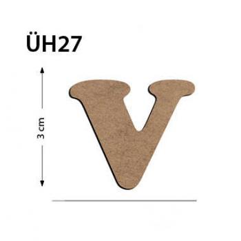 ÜH27 Ahşap 3Cm V Harf