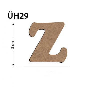 ÜH29 Ahşap 3Cm Z Harfi